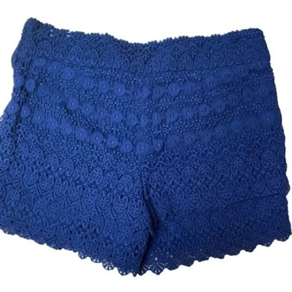 Anne Taylor Loft Tiered lace shorts - Picture 6 of 9